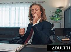 Karla lane fucks boss till sarah arabic's big tits wife catches us