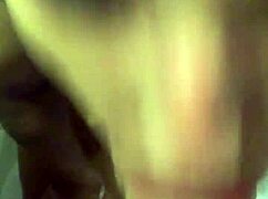 Vilja gags on cock in sloppy pov with choking spit and deepthroat submission