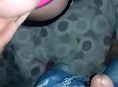 pov blonde sucks deep then we fuck doggystyle in lingerie