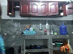 uhh from flaccid to this big erect penis... 25yo guy jerks off in kitchen waitin for best friend