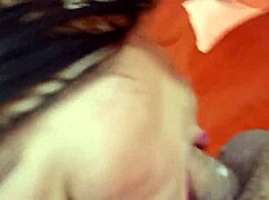 Candyboom kneels sucking cock while moaning fan names