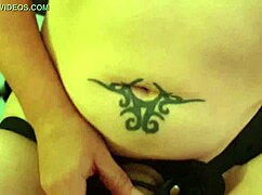 My Girl Pounds My Cock Hard with Her Strapon