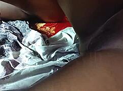 Ever tested a tight black pussy getting fingered and fucked doggy by monster cock?