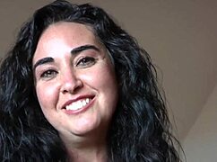 Mature milf turns street lady into bedroom slut for big cock blowjob creampie