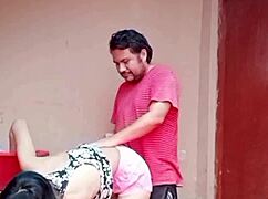 peruvian neighbor sucks cock wet in community laundry ends facial cumshot 💦
