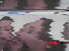 curvy Czech sluts chrissy curves and bella diamond gulp piss while asses gape double penetrated