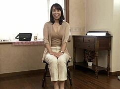 i catch this fifty-year-old wife kaori yuki squirting wild first time on cam