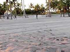 sexy ebony deepthroats huge cock in key biscayne bathroom