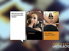 Holy Shit! Abigail Mac's Fan Gets Titty Fucked by Her Massive Tits and Ass!