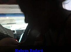 Old stud rams tiny girl's pussy in moving motorhome full vid on red