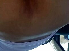 bbw latina teen bounces fat ass on cock outdoors in public thrill