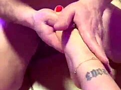 erotic barefoot feet get wild fetish footjob action!!