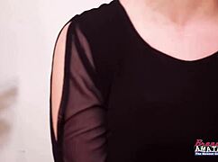 Busty redhead marla deepthroats big cock then fucked doggystyle deep