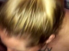 black bull bends blonde over for anal assfucking doggystyle with big natural tits