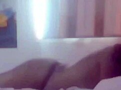 Petite submissive teen takes cum deep inside after bedroom blowjob