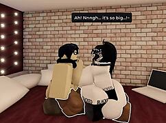 bbc monster cock pounds big asses in steamy threesome action