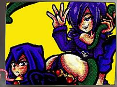 What happens when Zone-Tan spanks Raven's huge jiggling fat ass?