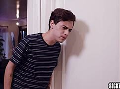 hot teen anny aurora bends over stepbros best friend monster cock doggystyle