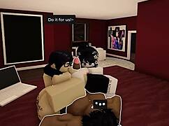 bbc monster cock pounds big asses in steamy threesome action