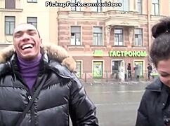 Secretary Pickup Turns Reality Scene in Public 2