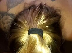 black bull bends blonde over for anal assfucking doggystyle with big natural tits