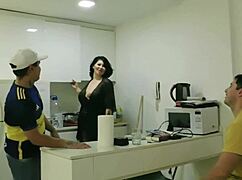 amigo drags me into wild threesome with pierced goddess! 🔥👩‍❤️‍👨💦