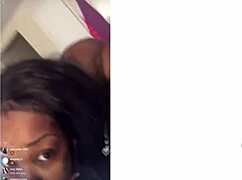 Instagram Girl 33's Massive Ebony Ass and Tits