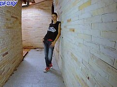 Photoshoot sparks alleyway public pounding