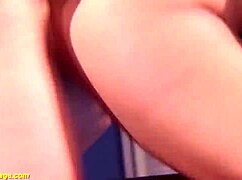 skinny babe gets monster cock banged rough on public stage!! 🔥