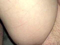 Hairy Milf Plays Cum Games with Monster Cock Up Close