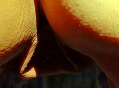 mature aunt flashes her huge pussy lips for the camera