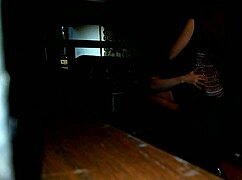 i secretly let him fuck me hard in basement... he cum deep inside!!