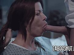 alexis fawx and bobbi dylan in wild milf teen threesome riding big cocks.