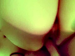 Roommate steals friend's wife for bareback creampie in passionate spooning