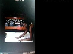 Ebony Jessica Grabbit teases hairy pussy with rabbit toy in highlights.