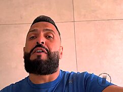 I'm making my husband paolla's hotwife cuckold again with huge cock assfucking and cum in mouth - full red scene.