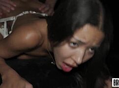 Snow White Teen Loves Rough Doggystyle Big Cock Missionary Bedroom Domination