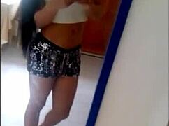 Argie Brunette Shemale's Selfie Craze Leads to Steamy Shots