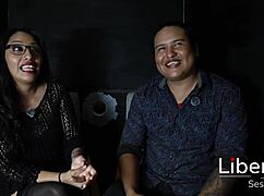 innocent wife gets pounded hard right in front of her watching cuck hubby