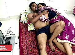 kavita sucks small dick then fucks brother-in-law's son wildly