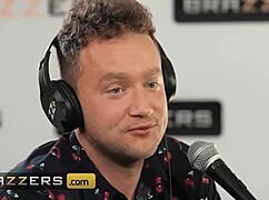 alexis fawx and alexis tae swap cum after big cocks fill their tight buttholes post podcast