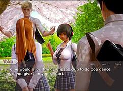 academy 57 game level up with hot virtual fuck scenes