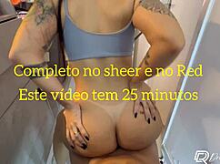 dream gym brunette with big ass twerks on cock and takes mouth cumshot