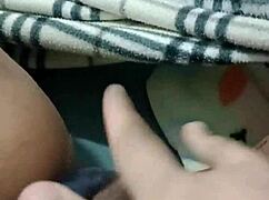 brazilian chubby latina sozinha fingers her fat ass solo pov