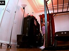 Madison Summers Begs Stepdad Tie-Up in Sex Dungeon