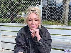 blonde milf sadie summers rips clothes for first hardcore big cock fuck and cumshot