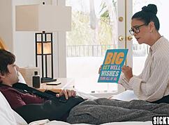 horny asian big tits milf teacher dana vespoli surprises with rough pussy fucking