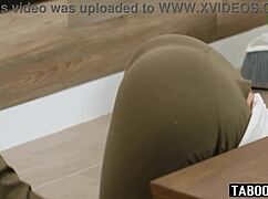 Naughty Lesbian Teen Ashlyn Angel Teases Latina Milf Cleaner with Licks!