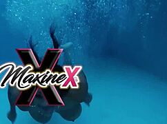 Maxine X Licks Her Squirting Pussy Juice After Big Tits Masturbation