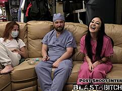 oh man blaire celeste sucks my dick so good then i blast cum in her pussy pov